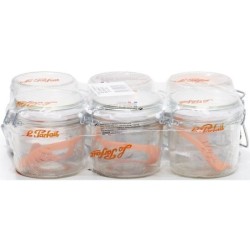 Lot de 6 terrines  LE PARFAIT super 350gr