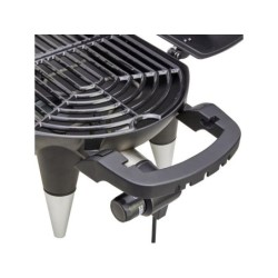 Barbecue électrique avec grill, NATERIAL Hyperion, 2200 watts, noir