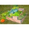 Carre potager MON PETIT POTAGER naturel L.  100 x L.  95 x H. 54 cm