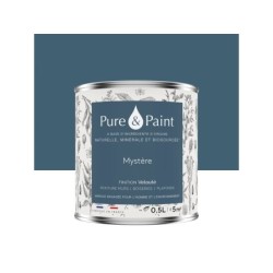 Peinture mystere mur, plafond et boiserie , PURE  PAINT velours 0.5 l