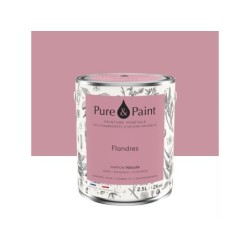 Peinture flandres mur, plafond et boiserie , PURE  PAINT velours 2.5 l