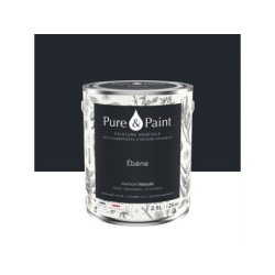 Peinture ebene mur, plafond et boiserie , PUREPAINT velours 2.5 l