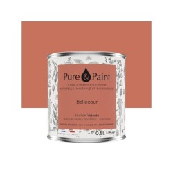 Peinture bellecour mur, plafond et boiserie , PURE  PAINT velours 0.5 l