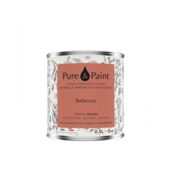 Peinture bellecour mur, plafond et boiserie , PURE  PAINT velours 0.5 l