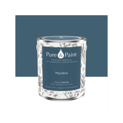 Peinture mystere mur, plafond et boiserie , PURE  PAINT velours 2.5 l