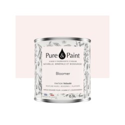 Peinture bloomer mur, plafond et boiserie , PURE  PAINT velours 0.5 l