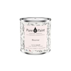 Peinture bloomer mur, plafond et boiserie , PURE  PAINT velours 0.5 l