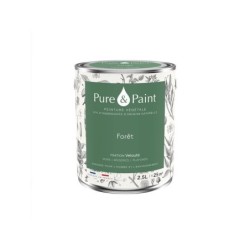 Peinture foret mur, plafond et boiserie , PUREPAINT velours 2.5 l