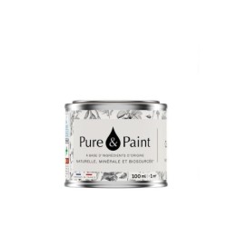 Testeur peinture calcaire velours , PURE  PAINT 100 ml