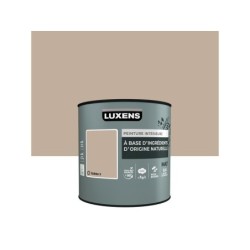 Peinture murs et boiserie LUXENS, mat, brun Terra 5, 0,5L