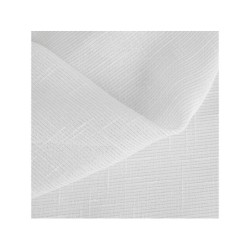 Voilage Harlana, blanc l.135 x H.260 cm