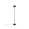 Lampadaire LED droit, design métal noir, INSPIRE Mirasol, 1960lm