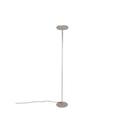 Lampadaire LED droit, design métal chromée mat, INSPIRE Mirasol, 1960lm