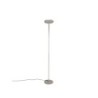 Lampadaire LED droit, design métal chromée mat, INSPIRE Mirasol, 1960lm