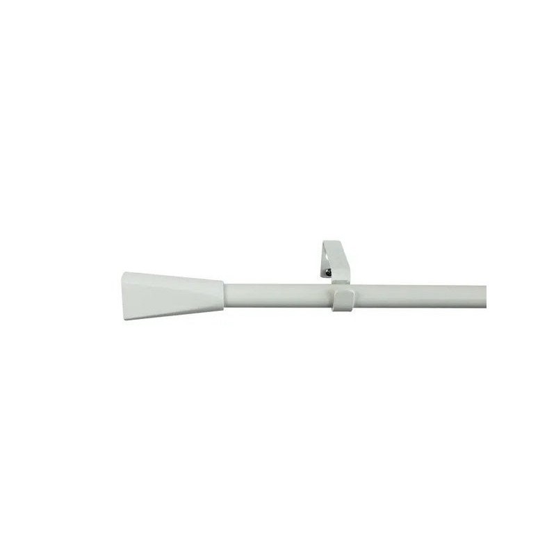 Kit de tringle à rideau Pommel diam.16/19 mm blanc mat 120-210 cm