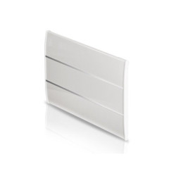 Radiateur électrique céramique, 1000 watts, HJM Evelyn II horizontal, blanc