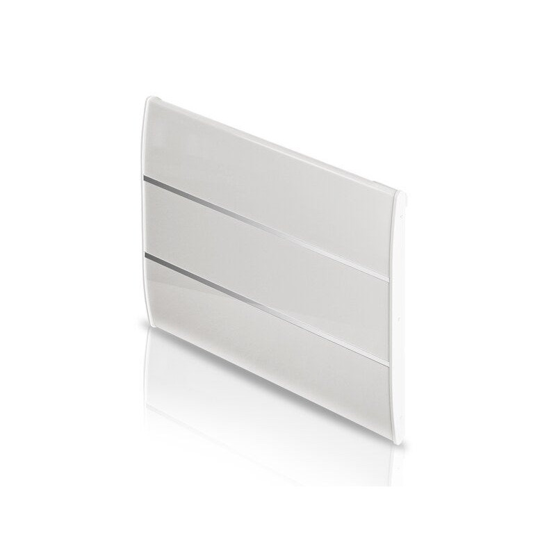 Radiateur électrique céramique, 1000 watts, HJM Evelyn II horizontal, blanc