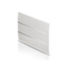 Radiateur électrique céramique, 1000 watts, HJM Evelyn II horizontal, blanc