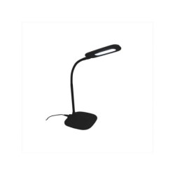 Lampe de bureau Mei tactile, fer / abs, noir, H.55 cm INSPIRE LED