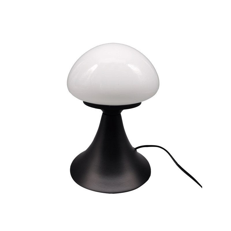 Lampe, design, métal noir, INSPIRE KINOKO, H. 22cm