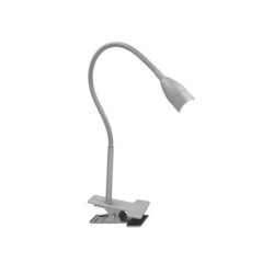 Lampe de bureau  INSPIRE LED Gao, aluminium, argent,  H.35 cm