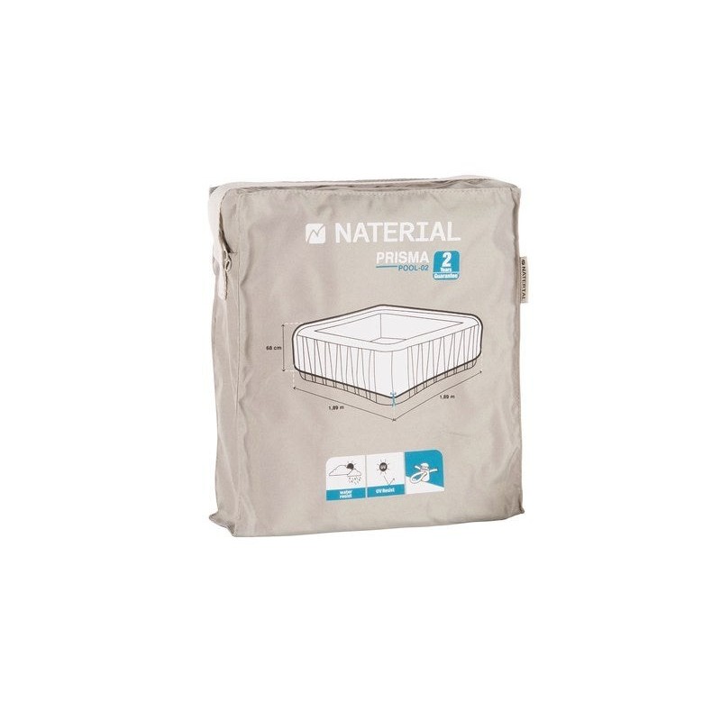 Housse de protection de jardin NATERIAL L.189 x l.189 x H.68 cm