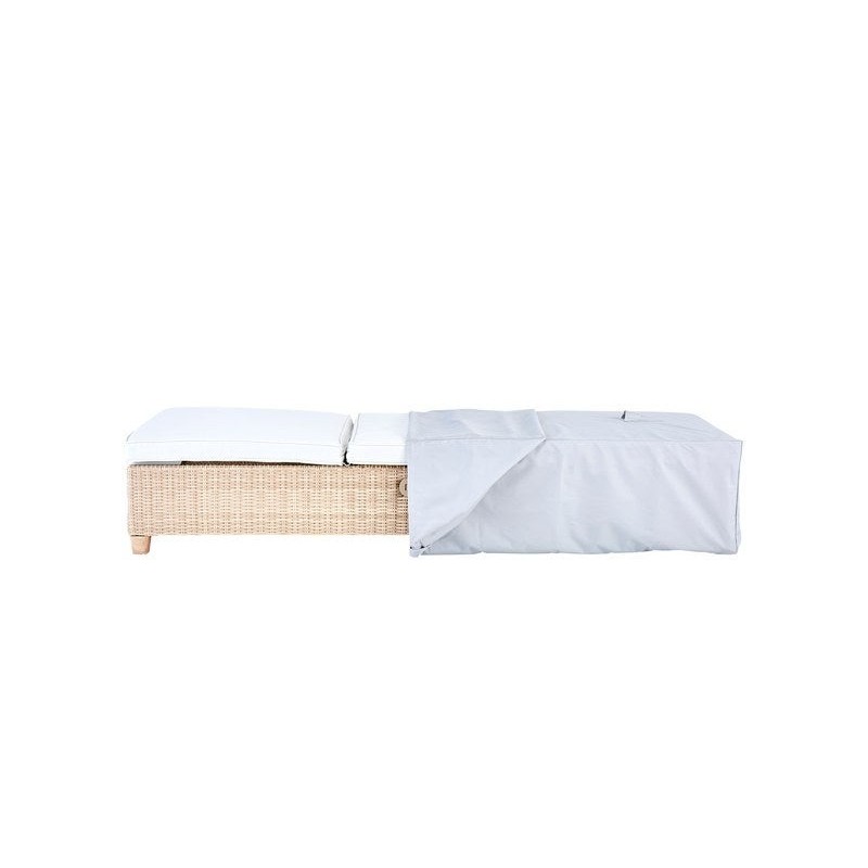 Housse de protection pour bain de soleil ou relax, NATERIAL, L.200 x l.75 x H.45 cm