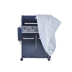 Housse de protection barbecue et plancha NATERIAL L.96 x l.57 x H.97 cm