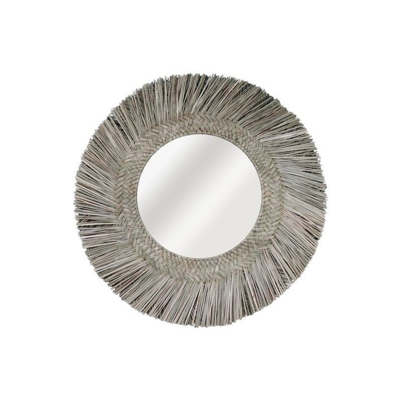 Miroir rond Exotic naturel INSPIRE diam.60 cm