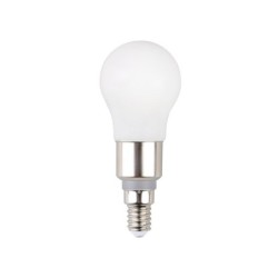 Ampoule led à filament opaline sphérique E14 40 W, LEXMAN