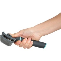 Brosse à chien anah slicker retractable medium