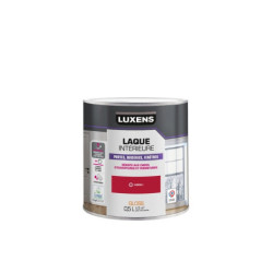 Peinture boiserie, crimson 2 brillant, LUXENS, Laque, 0.5l