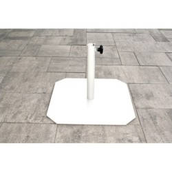 Pied de parasol autoportant, FIT, blanc