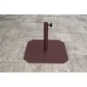 Pied de parasol autoportant, FIT, marron