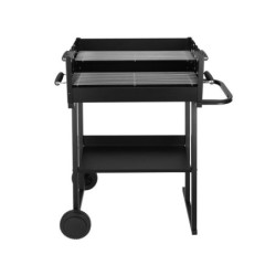 Barbecue charbon de bois, Bicook, sur chariot