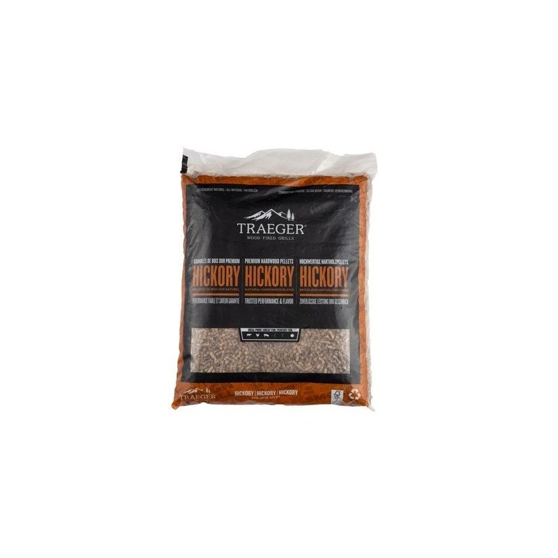 Pellets TRAEGER Hickory, sac de 9 kg