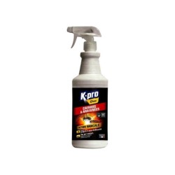 Insecticide anti-rampants pulvérisateur cafard et araignée, K.PRO, 1 litre