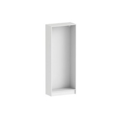 Caisson SPACEO Evo'm blanc H.204,8 L.80 x  P.38 cm