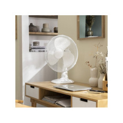 Ventilateur à poser MOE 4 40 cm 45 w EQUATION blanc