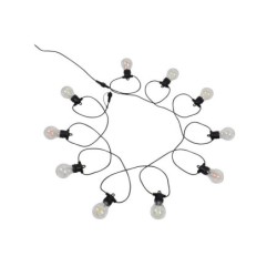 Guirlande 10 ampoules LED multicouleurs Minta, INSPIRE, 332 Lm