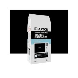 Joint tout type de carrelage et mosaique AXTON noir 2  kg