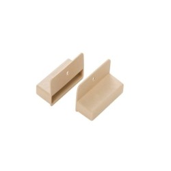 Lots De 2 Embouts Pvc, 5.3 X 8Mm, L. 8 Cm