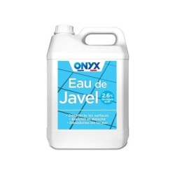 Eau de javel 2,6% chlore actif ONYX, 5L