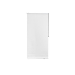 Store enrouleur screen Salsa blanc, l.40 x H.190 cm, INSPIRE