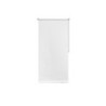 Store enrouleur screen Salsa blanc, l.55 x H.190 cm, INSPIRE