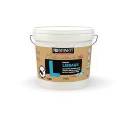 Enduit de lissage au rouleau en pate PRESTONETT 15 kg