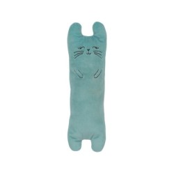 Jouet chat peluche ethicat feuille bigcat vert