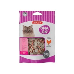 Friandise chat mini sandwich poulet 50g