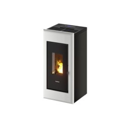 Poêle à granulés One Airtight, FREEPOINT, 7 kw blanc