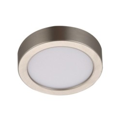 Spot, led integree, de 2700 a 4000K, IP44, rond, Diam. 9.3 cm, INSPIRE, acier